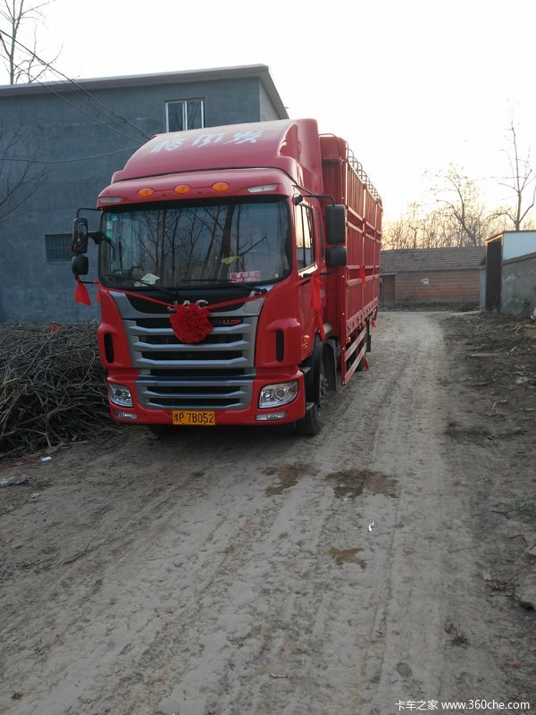 江淮 格尔发A5WⅢ重卡 490马力 8X4 9.4米栏板载货车(HFC1321P1K6H43S)口碑