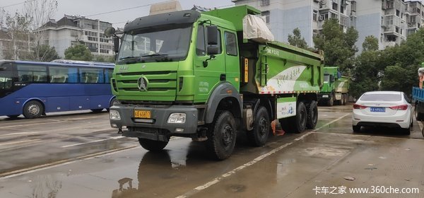 北奔 NG80系列重卡 350马力 8X4 7.5米自卸车(ND3314D41J)口碑