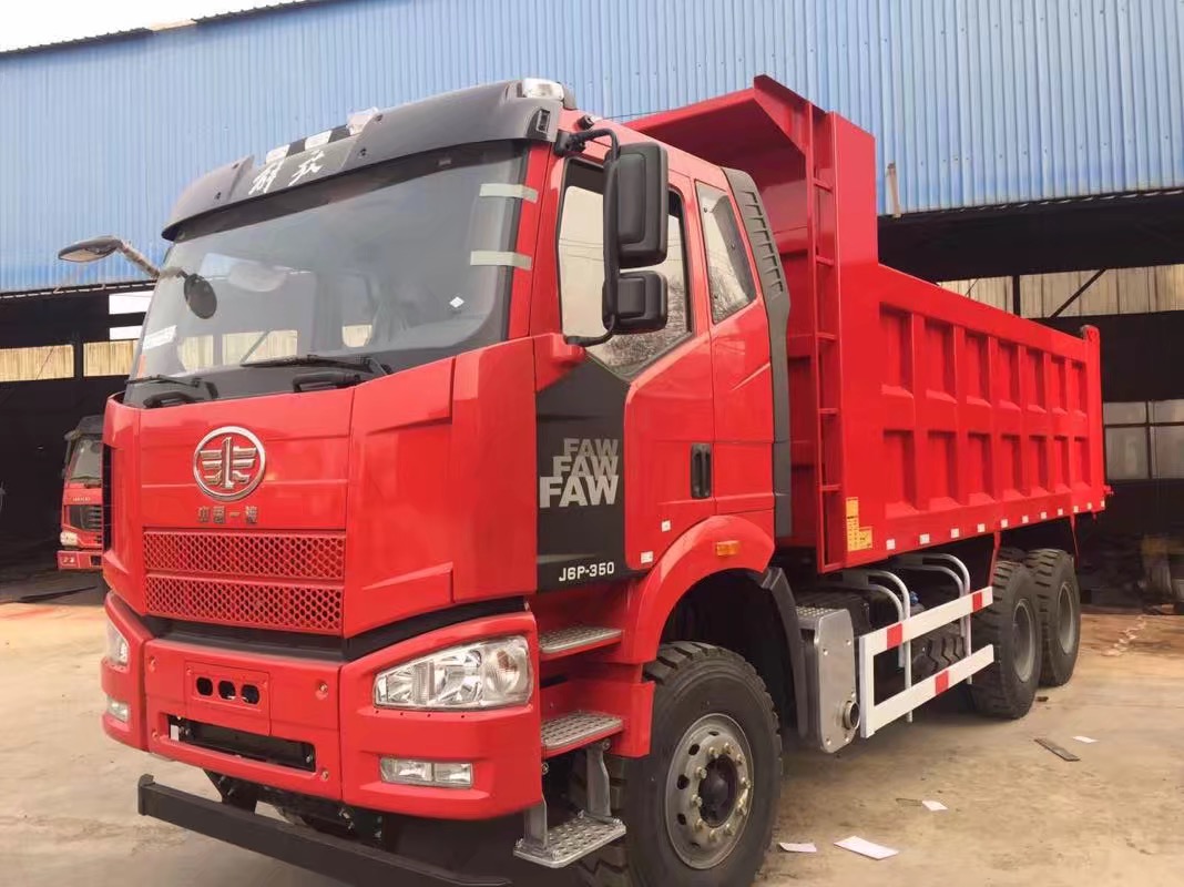 一汽解放j6p重卡350马力6x462米自卸车ca3250p66k2l2t1ae5