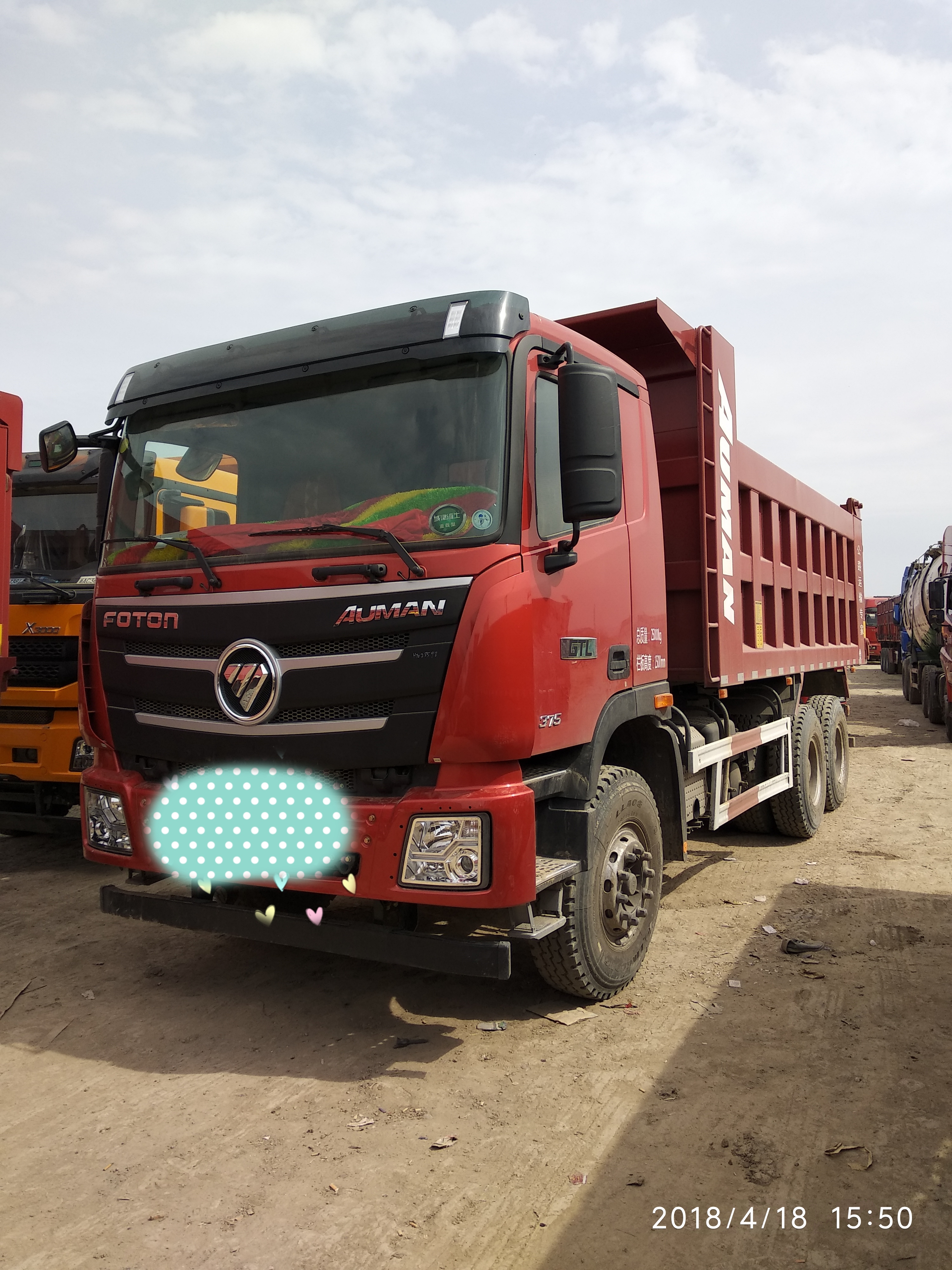 福田 欧曼gtl 9系重卡 375马力 6x4 5.8米自卸车(bj3259dlpke-af)口碑