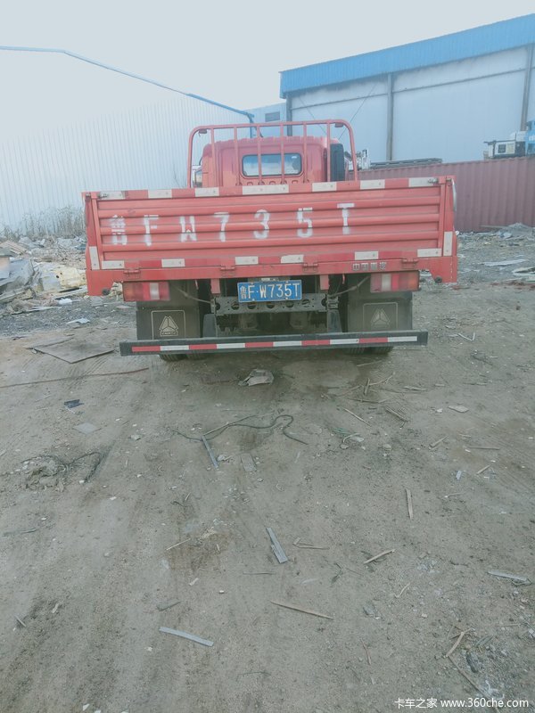 中国重汽HOWO 统帅 170马力 5.2米排半栏板载货车(ZZ1147H451CE1)口碑