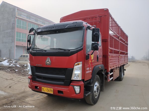中国重汽HOWO G5X中卡 标载版 210马力 6.75米栏板载货车(ZZ1187G521DE1)口碑