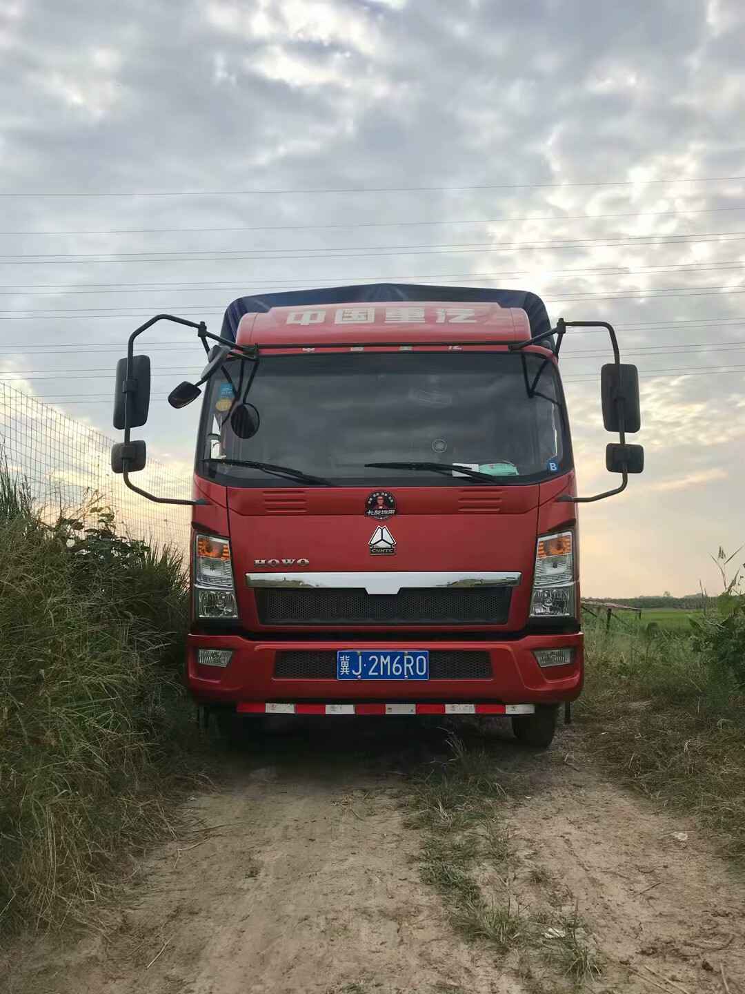 重汽howo悍將載貨車