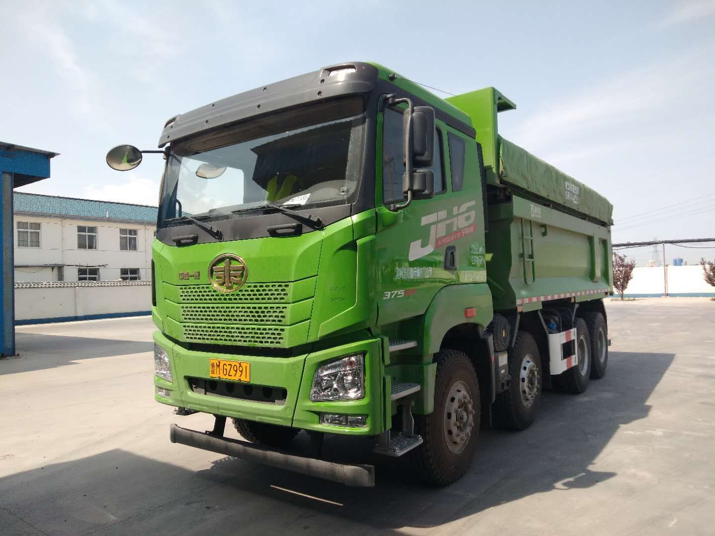 一汽解放j6p重卡420马力6x458米自卸车底盘ca3250p66k2l0bt1ae5