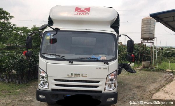 江铃 凯运升级版 中体 109马力 4.1米单排厢式轻卡(液刹)(JX5040XXYXGB2)口碑