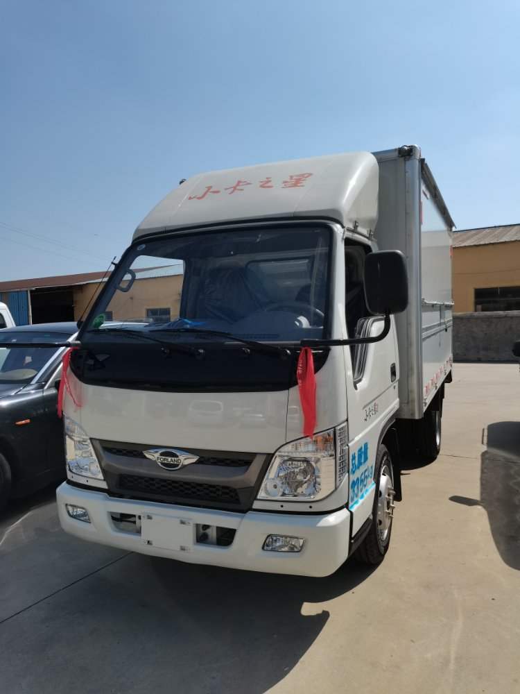 福田时代小卡之星2122马力汽油33米单排翼开启厢式微卡bj5035xyk5j