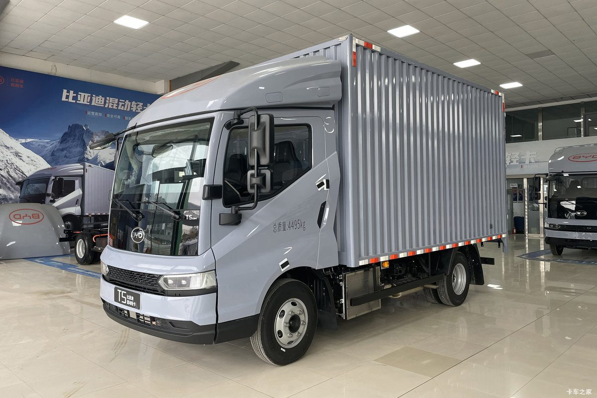 比亚迪T5 4.03米单排增程混合动力厢式轻卡 比亚迪T5 4.03米单排增程混合动力厢式轻卡