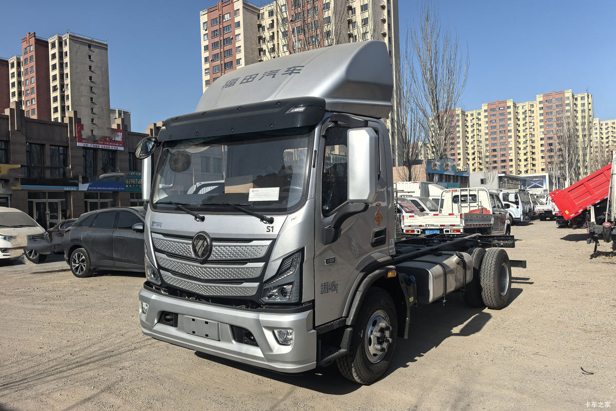 福田欧马可S1 185马力 4.14米单排厢式轻卡