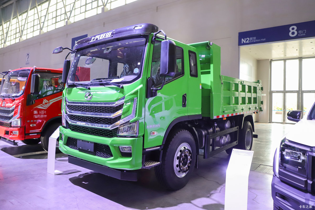 上汽跃进大麒麟 200马力 4.2米自卸车