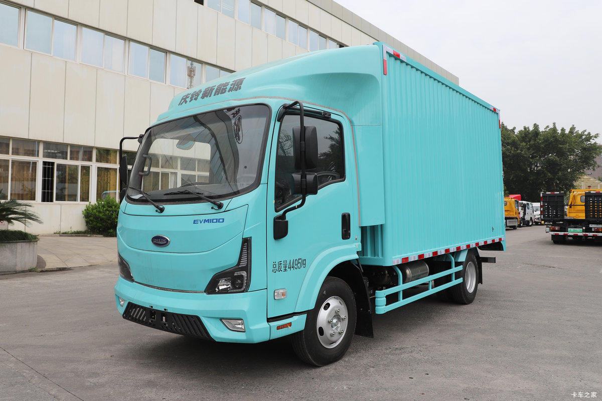 庆铃五十铃EVM100 4.13米纯电动厢式轻卡 120.27kWh 庆铃五十铃EVM100 4.13米纯电动厢式轻卡 120.27kWh