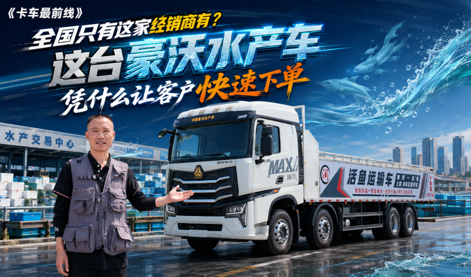 全国只有这家经销商有？这台豪沃水产车凭什么让客户快速下单
