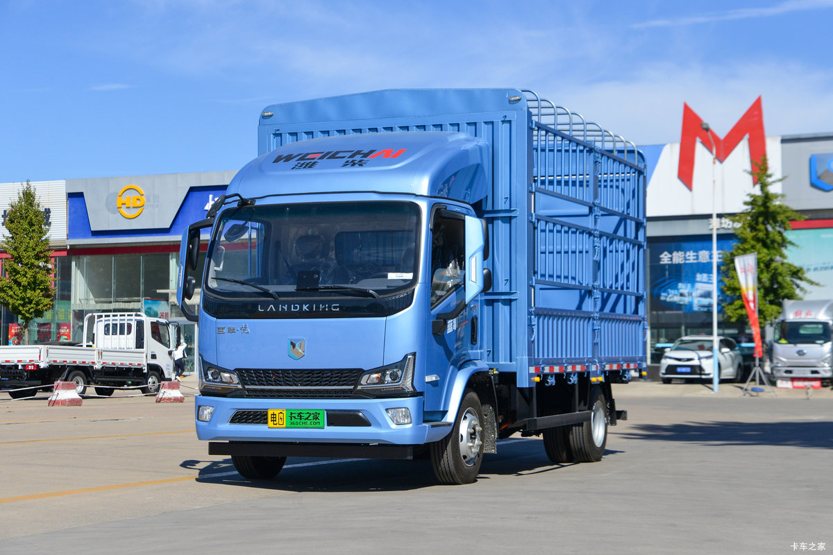 蓝擎·悦EH MAX 4.23米纯电动仓栅式轻卡131.98kWh